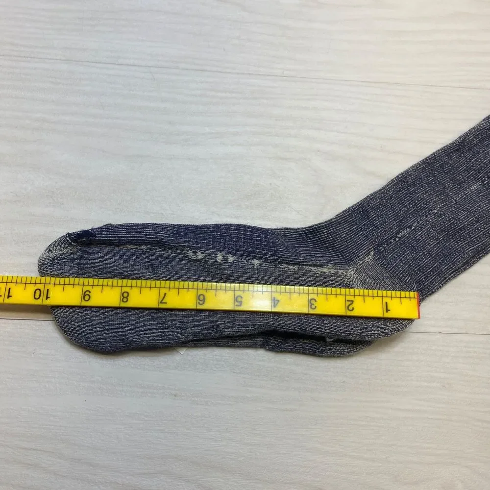 Wigwam Merino Wool Comfort Hiker Socks Blue USA Made‎